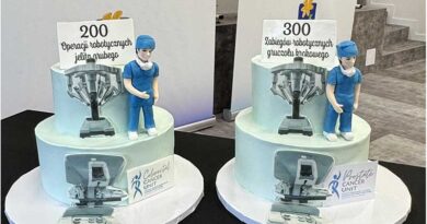 500 zabiegów z wykorzystaniem systemu chirurgii robotycznej