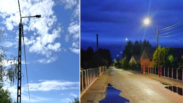 Energooszczędne oświetlenie LED w gminie Choroszcz