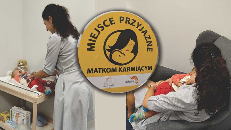 "Miejsce przyjazne karmiącym Matkom"