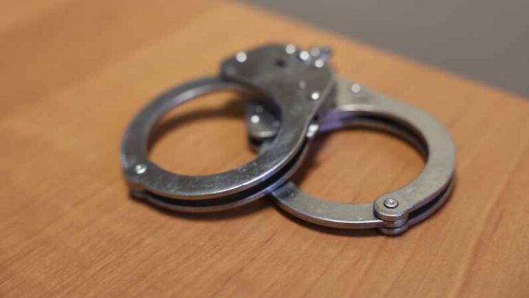 kradzież portfela 81-letniemu seniorowi - kajdanki