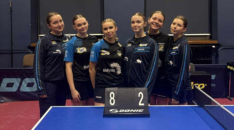 Kobieca drużyna Dojlid Białystok liderem I ligi