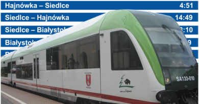 zmieni się rozkład jazdy pociągów REGIO kursujących w województwie podlaskim.