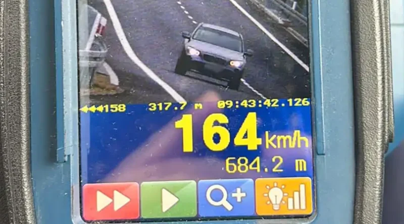 Jechali z nadmierną prędkością