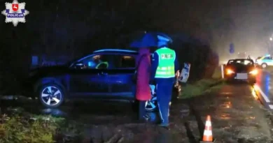 Kierujący VW przejechał po 37-letnim mężczyźnie