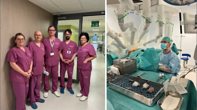 operacje ginekologiczne z użyciem robota chirurgicznego w BCO