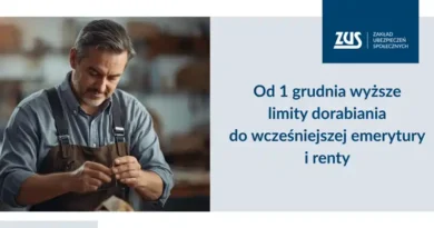 Dorabiający do pobieranych świadczeń wcześniejsi emeryci i renciści muszą pamiętać, że obowiązują ich określone zasady. Od 1 grudnia 2025roku, będą mieli wyższe limity dorabiania