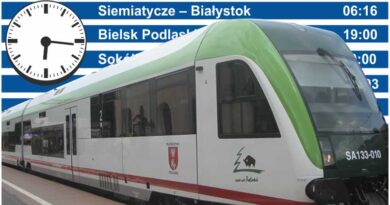 rozkład jazdy pociągów POLREGIO - od 14 grudnia będą zmiany