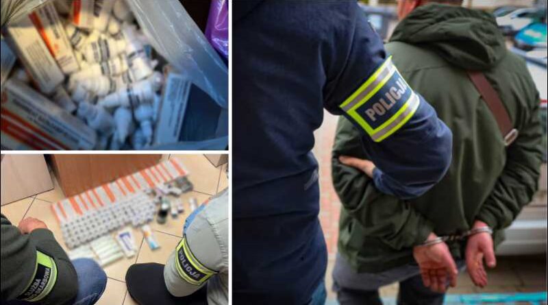 Chciał nielegalnie sprzedawać leki na targowisku miejskim