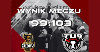 Tur Basket Bielsk Podlaski wygrywa z PGE AK Młode Żubry Białystok