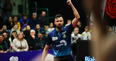 Mecz SBR Dojlidy kontra Olimpia Grudziądz - na zdjęciu Patryk Chojnowski, kapitan białostockiej drużyny