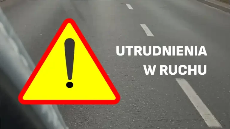 25.01.2026 - Utrudnienia na ulicy Sienkiewicza w Białymstoku