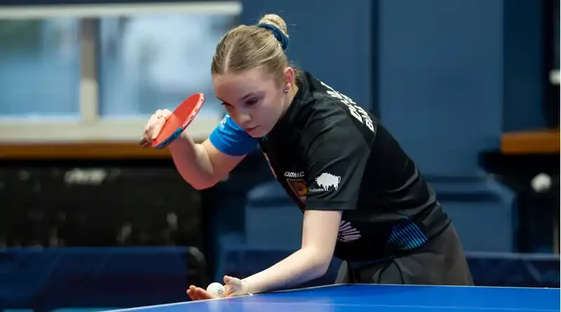Maja Łakoma, reprezentantka Dojlid Białystok na turnieju WTT Youth Contender w Cetniewie