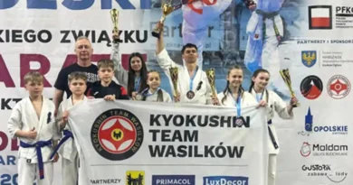 zawodniczki Kyokushin Team Wasilków