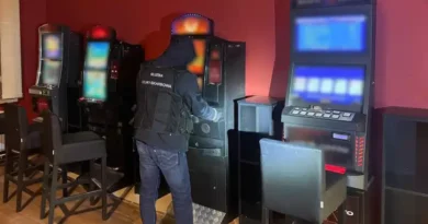 nielegalny salon gier hazardowych zlikwidowany przez KAS w Łomży