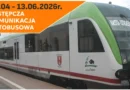 Autobusy komunikacji zastępczej na trasie Białystok – Ostrołęka będą kursowały w zastępstwie pociągów POLREGIO w dn. 20 kwietnia do 13 czerwca 2026 roku