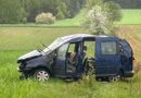 Dachował autem i uciekł z miejsca zdarzenia, bo był nietrzeźwy
