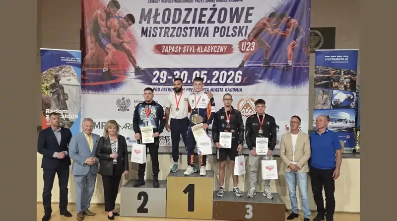 Nikodem Godun brązowym medalistą Mistrzostw Polski U23, w kat. 77 kg
