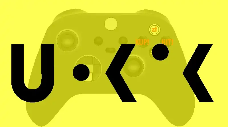 Dwaj youtuberzy gamingowi, z zarzutami UOKiKu, za prowadzenia agresywnych praktyk reklamowych kierowanych do dzieci. „Grafika nagłówkowa: kontroler do gier z przyciskami 'Kup Hit' oraz logo UOKiK na żółtym tle”