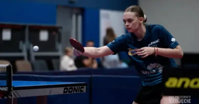 Anna Pacelt zawodniczka Dojlid Białystok, które pokonały KS ATS Nadarzyn z wynikiem 7:3