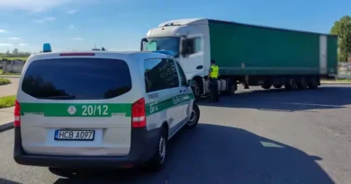 Kara dla litewskiego przewoźnika