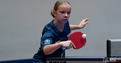Weekend z pierwszoligowym tenisem stołowym - Na zdj. Lilianna Kaleta, fot. Daniel Demczuk